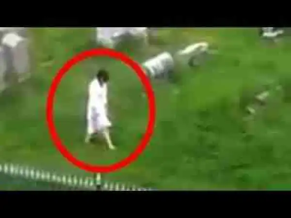 Video: 5 Cemetery Ghosts Caught on Camera